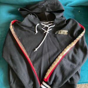 Pink by Victoria’s Secret bling hoodie